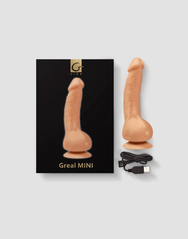 Gvibe - Greal Mini - Vibrierender Dildo - Nude – Bild 6