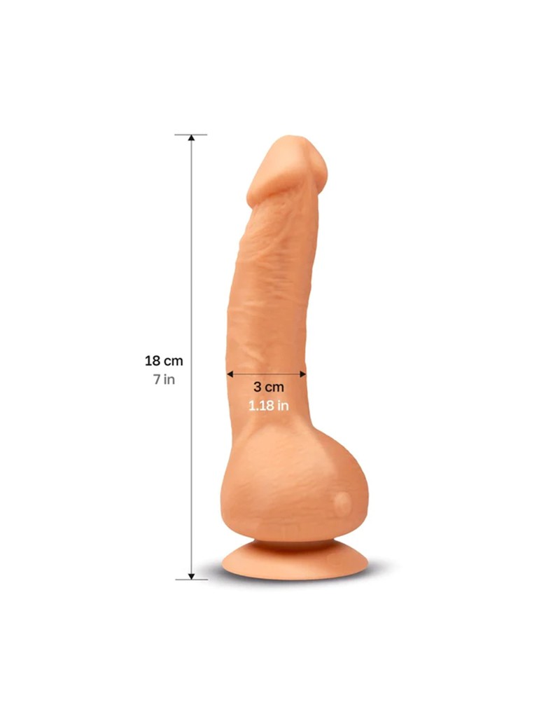 Gvibe - Greal Mini - Vibrierender Dildo - Nude – Bild 4