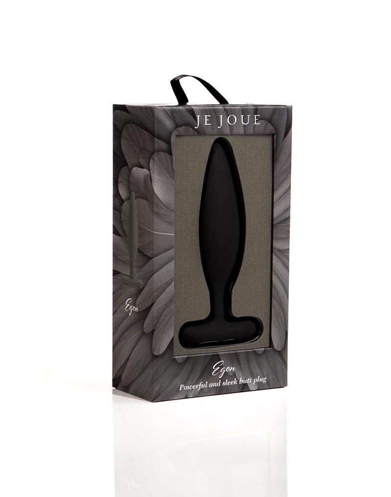 Je Joue – Egon – Analvibrator mit Fernbedienung – Schwarz