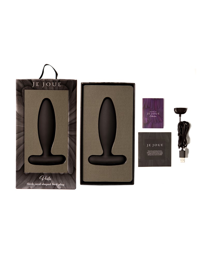 Je Joue - Vesta - Analvibrator mit Fernbedienung - Schwarz – Bild 3