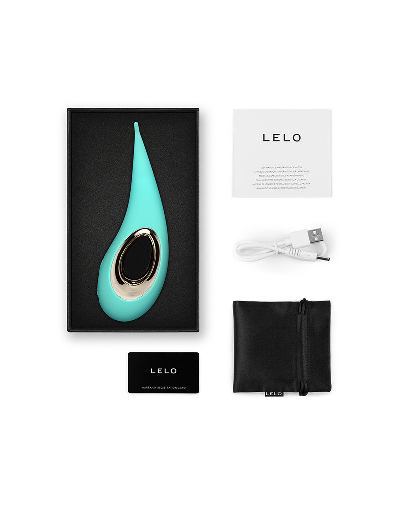 LELO - Dot - Pin Point Klitoris-Vibrator - Aqua – Bild 3