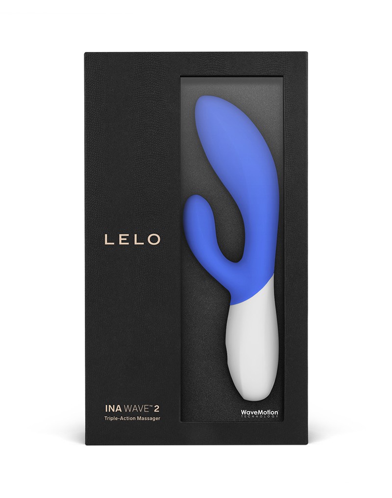 LELO – Ina Wave 2 – Rabbit Vibrator – California Sky