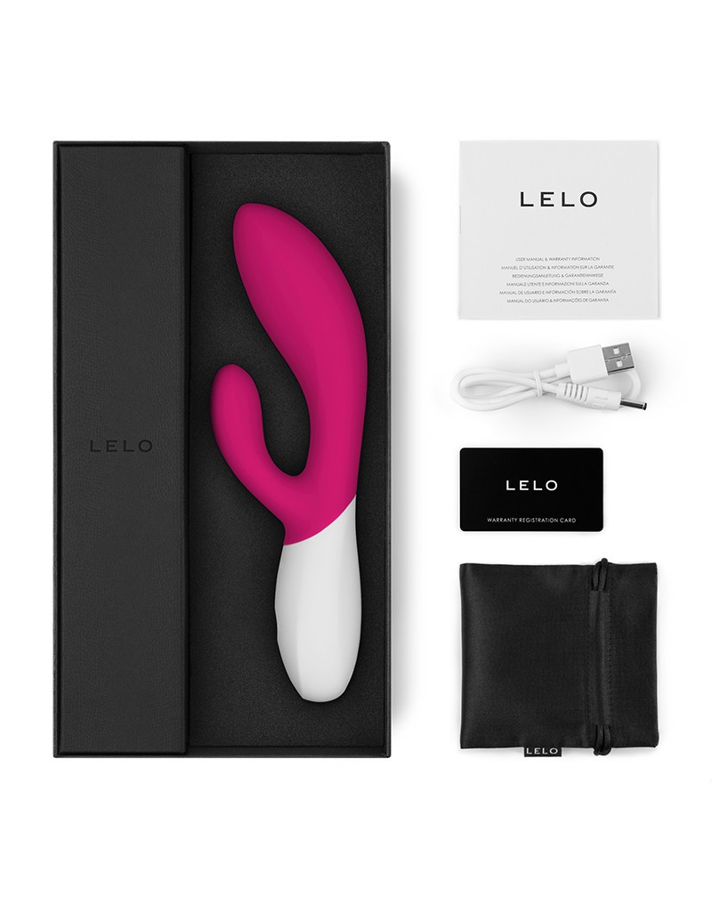 LELO - Ina Wave 2 - Rabbit Vibrator - Cerise – Bild 3