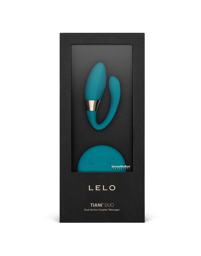 LELO – Tiani Duo – Paarvibrator mit Fernbedienung – Meerblau