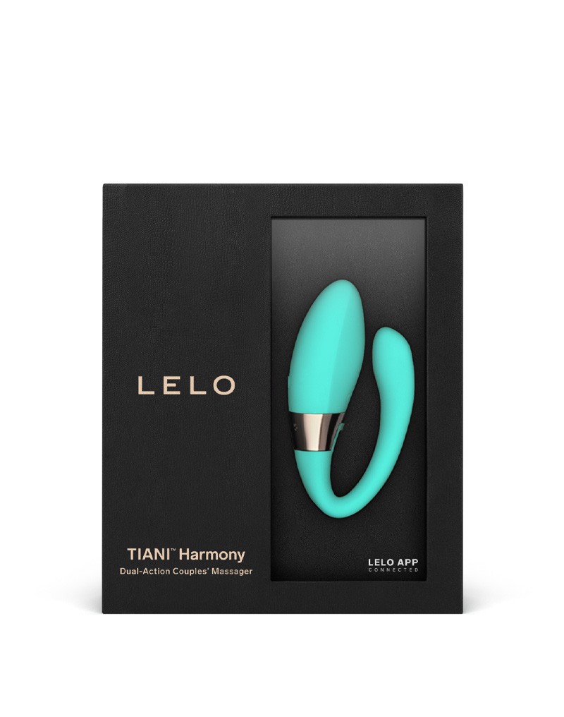 LELO – Tiani Harmony – Dual-Action-Paarmassagegerät (mit App-Steuerung) – Aqua