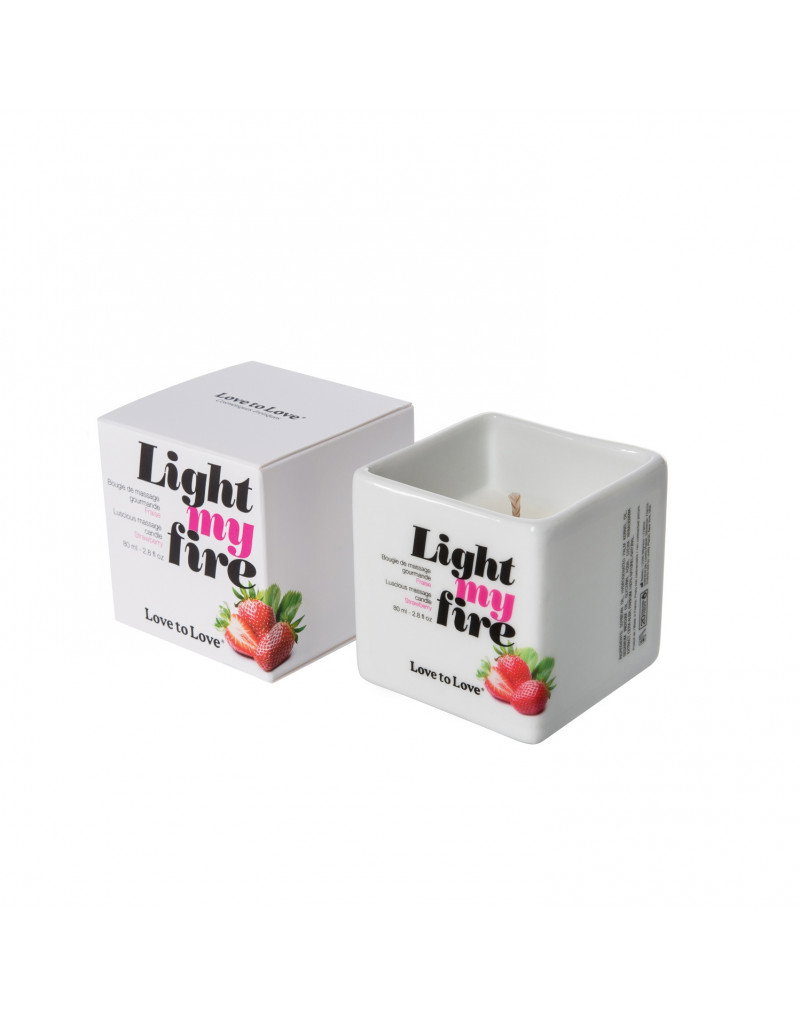 Light My Fire Luscious Massage Candle – Erdbeere