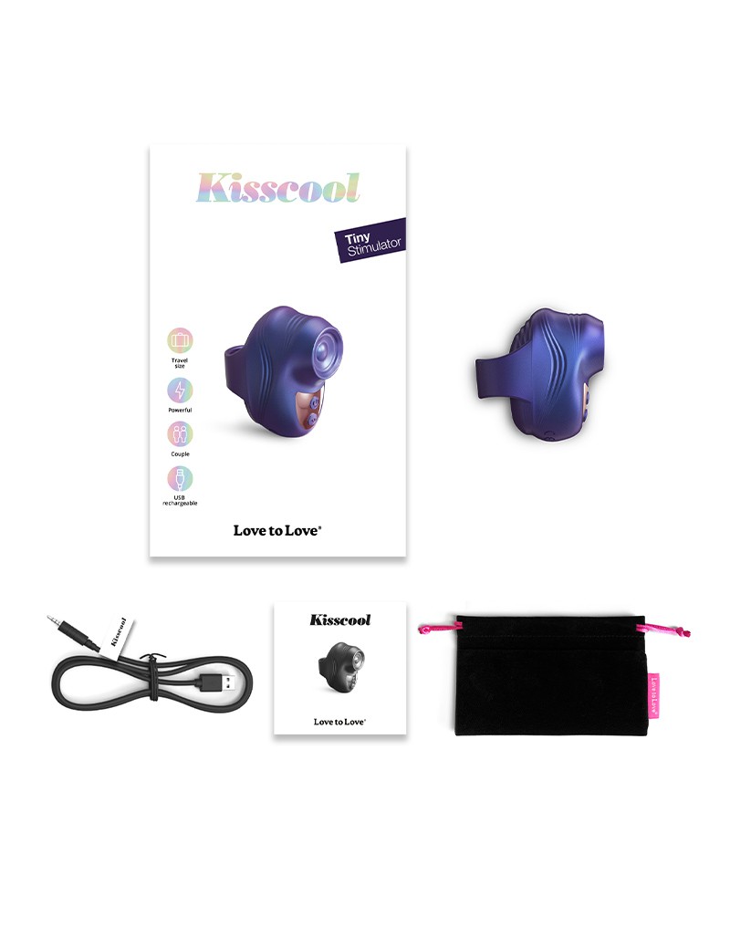 Love to Love - Kisscool - Iridescent - Blau – Bild 3