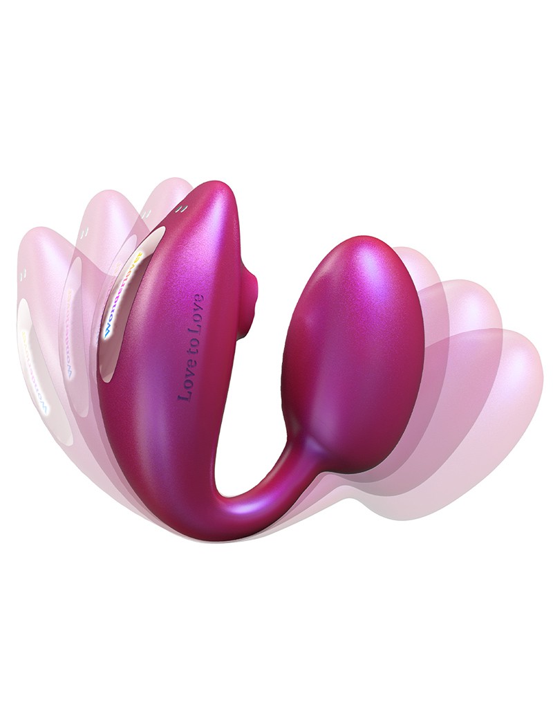 Love to Love - Wonderlover - Klitoris-Vibrator - Rosa – Bild 5
