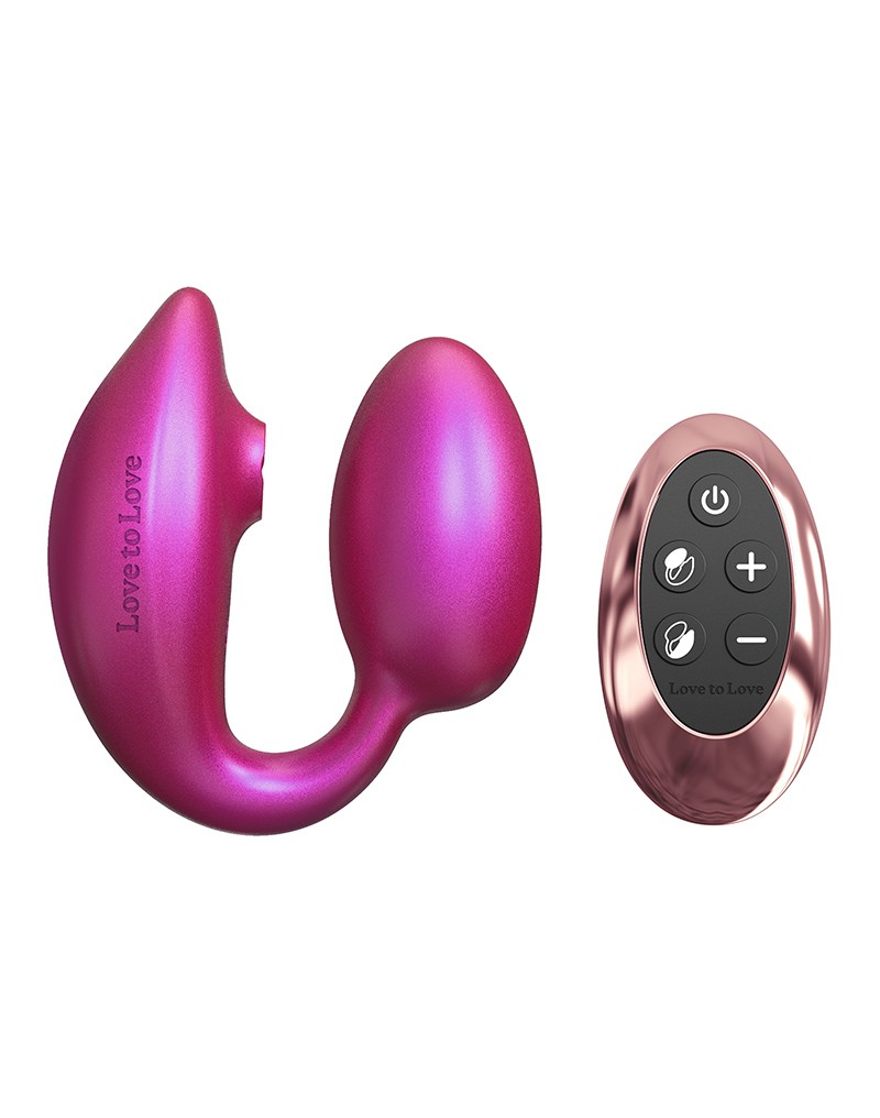 Love to Love - Wonderlover - Klitoris-Vibrator - Rosa
