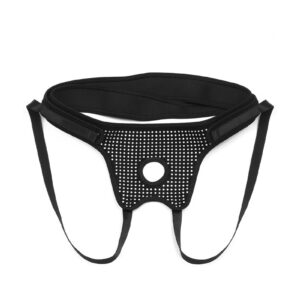 LoveToy - Easy Strap-on Harness (ohne Dildo) - Schwarz & Weiß