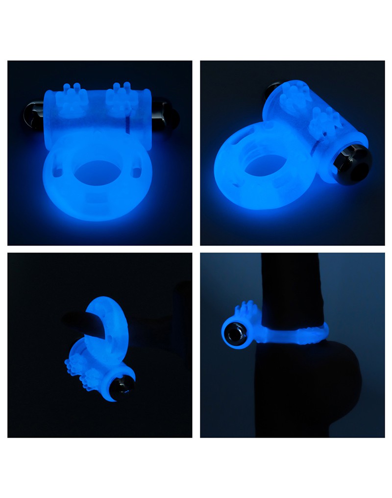 LoveToy – Lumino Play Penisring-Vibrator – Glow in the Dark – Bild 5