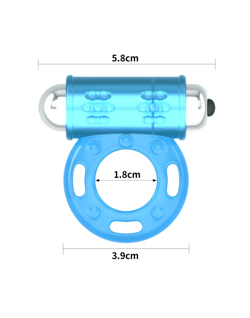 LoveToy – Lumino Play Penisring-Vibrator – Glow in the Dark – Bild 6