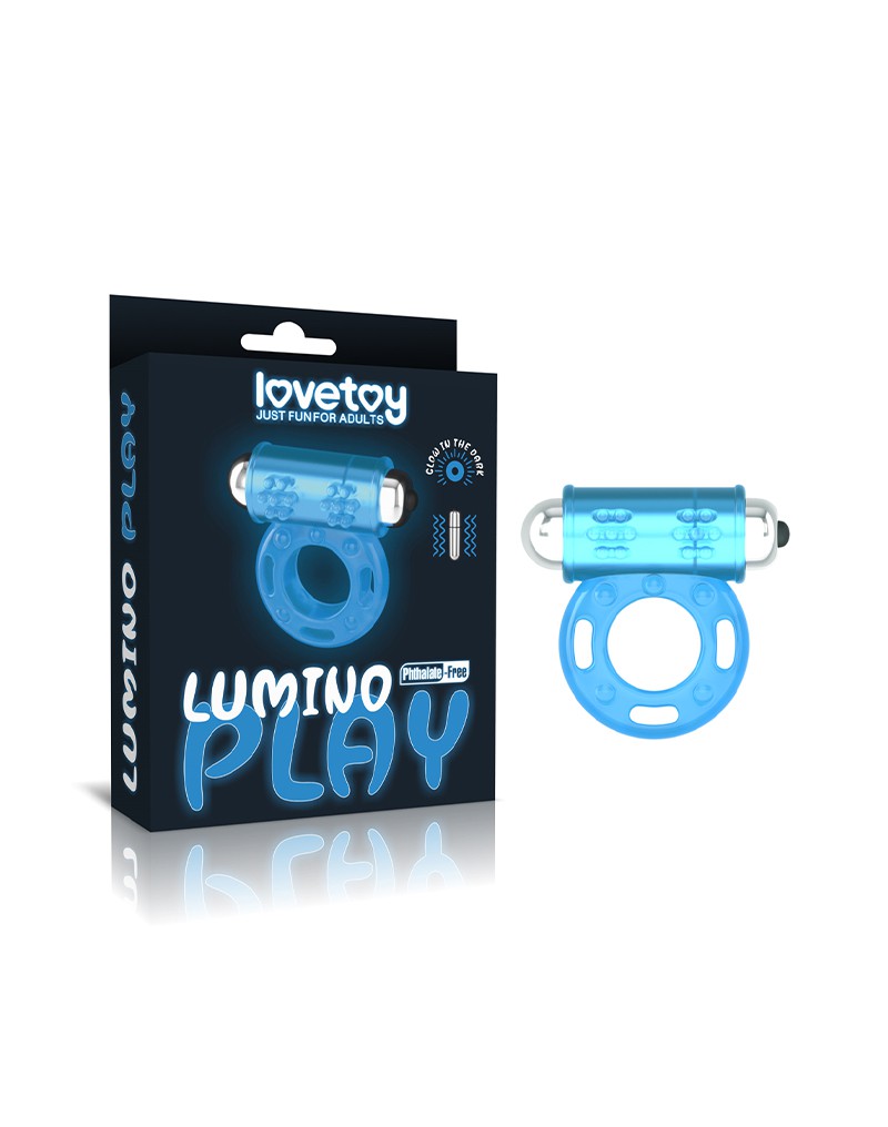 LoveToy – Lumino Play Penisring-Vibrator – Glow in the Dark – Bild 3