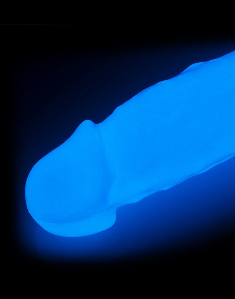 LoveToy - Lumino Play Dildo 21.5 cm - Glow in the Dark – Bild 7