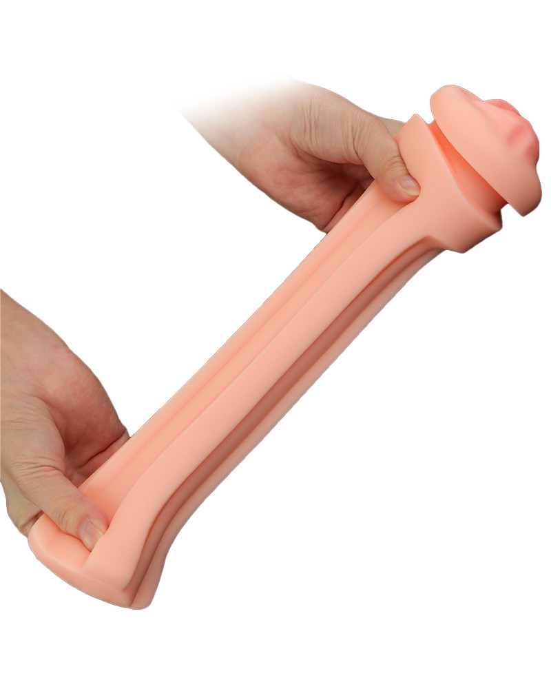 LoveToy - Pleasure Brew Cream Ale Mouth Masturbator - Grün & Nude – Bild 12