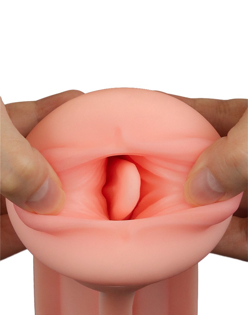 LoveToy - Pleasure Brew Cream Ale Mouth Masturbator - Grün & Nude – Bild 14