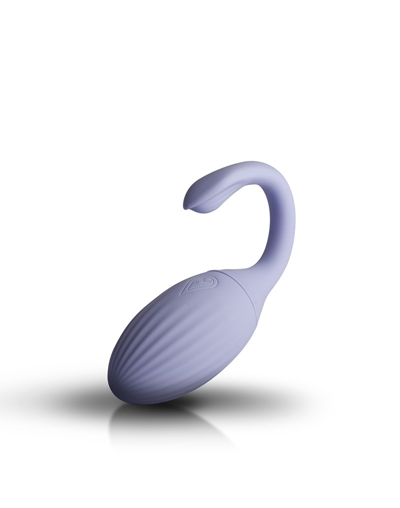 NIYA - NIYA 1 - Vibrierendes Kegel-Massagegerät mit Fernbedienung - Hellblau – Bild 6