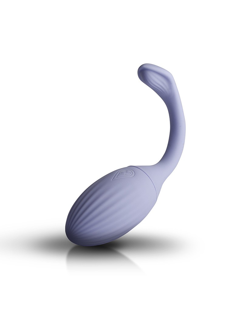 NIYA - NIYA 1 - Vibrierendes Kegel-Massagegerät mit Fernbedienung - Hellblau – Bild 7
