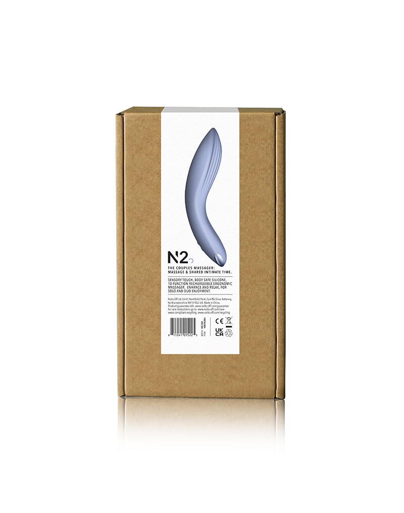 NIYA – NIYA 2 – Massagegerät für Paare – Hellblau