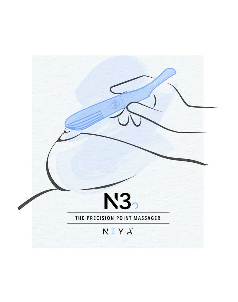 NIYA - NIYA 3 - Finger Vibrator - Hellblau – Bild 5