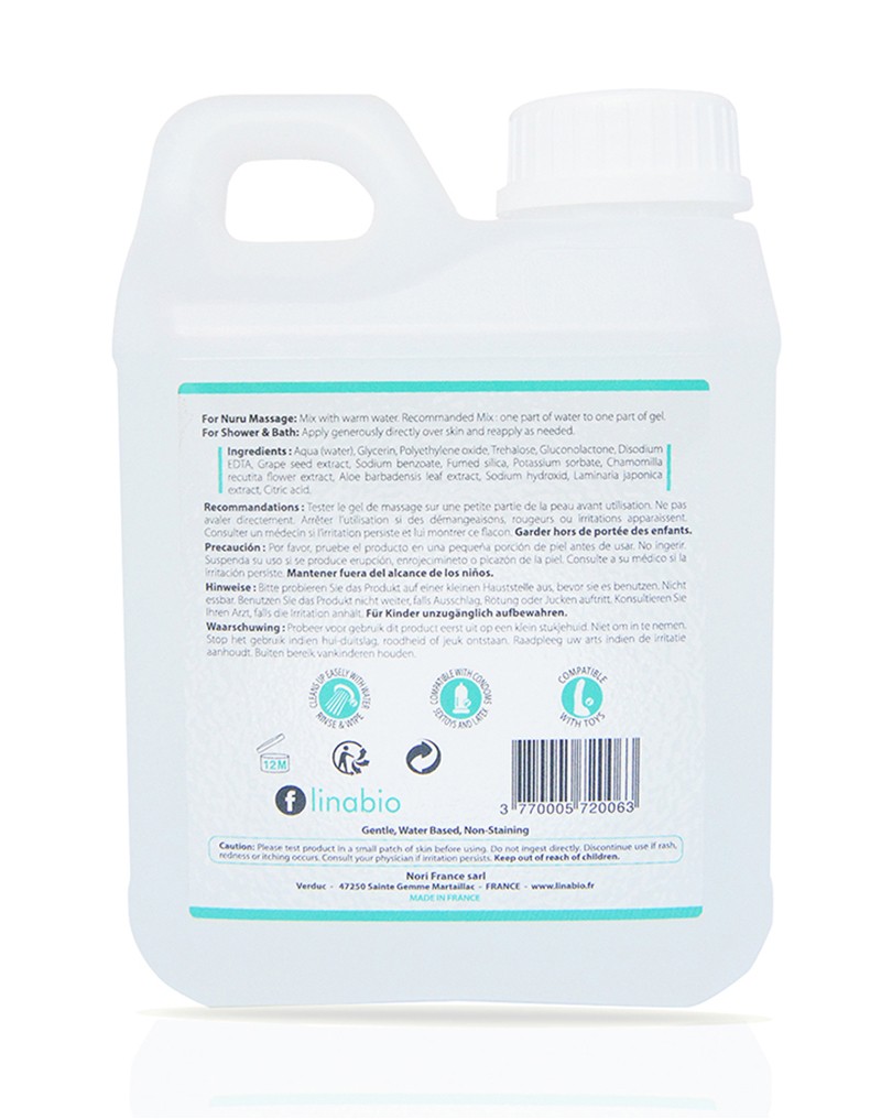 NÜ Nuru Gel Soft 1000 ml.
