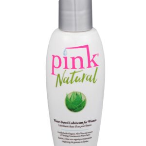 Pink - Natural - Gleitmittel auf Wasserbasis - 80 ml