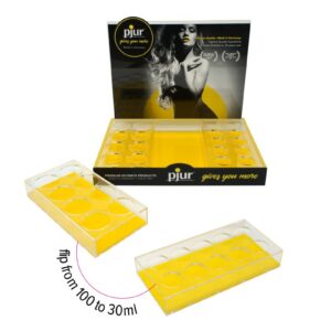 pjur - Acryl Display für 24 Flaschen - Transparent