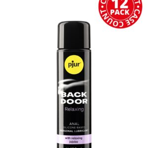 pjur - Back Door Relaxing - Gleitmittel auf Silikonbasis - 100 ml (12 St)