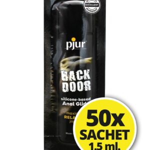 pjur - Back Door - Gleitmittel auf Silikonbasis - 50 Sachets à 1.5 ml