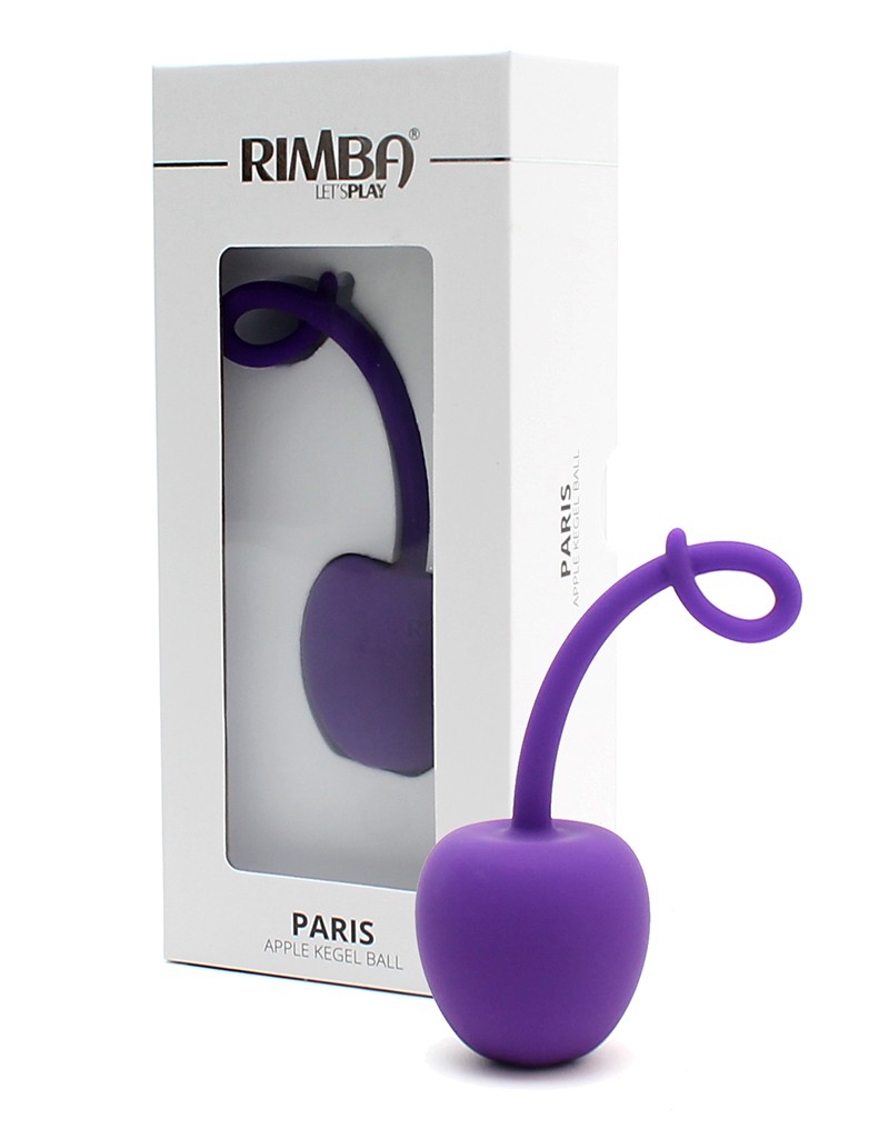 Rimba Toys – Paris – Kegelkugel in Apfelform – Violett