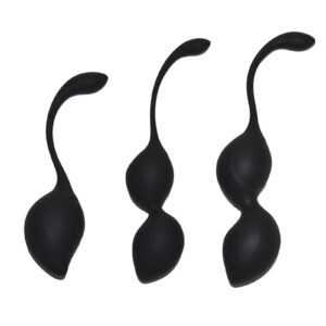 Rimba Toys - Geneva - Kegel Balls Trainingsset - Schwarz