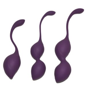 Rimba Toys - Geneva - Kegel Balls Trainingsset - Violett