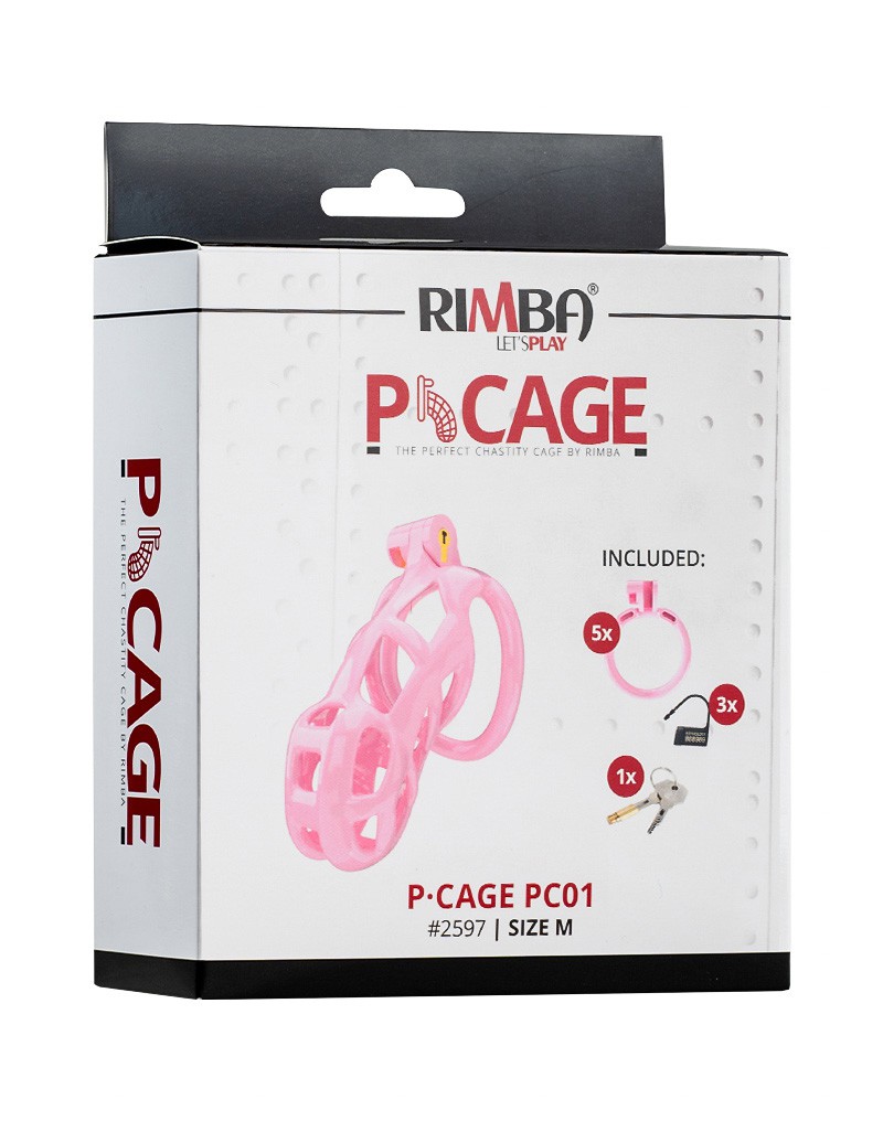 Rimba P-Cage – P-Cage PC01 – Peniskäfig Größe M – Rosa