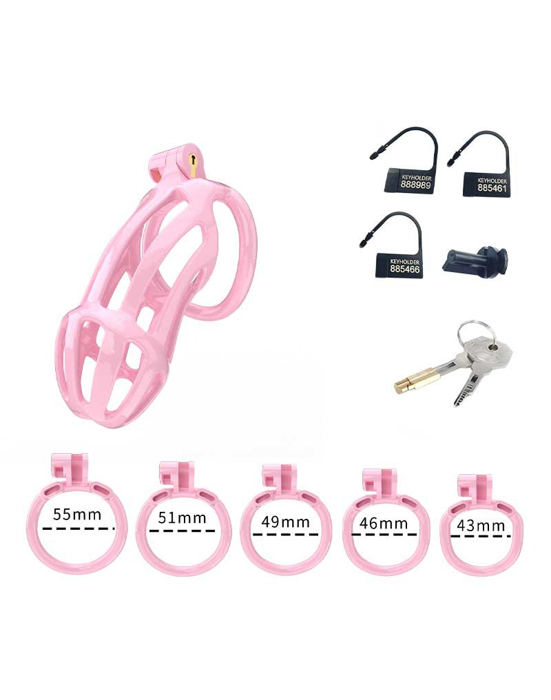 Rimba P-Cage - P-Cage PC02 - Peniskäfig Größe L - Rosa – Bild 7