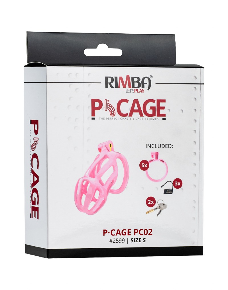 Rimba P-Cage – P-Cage PC02 – Peniskäfig Größe S – Rosa