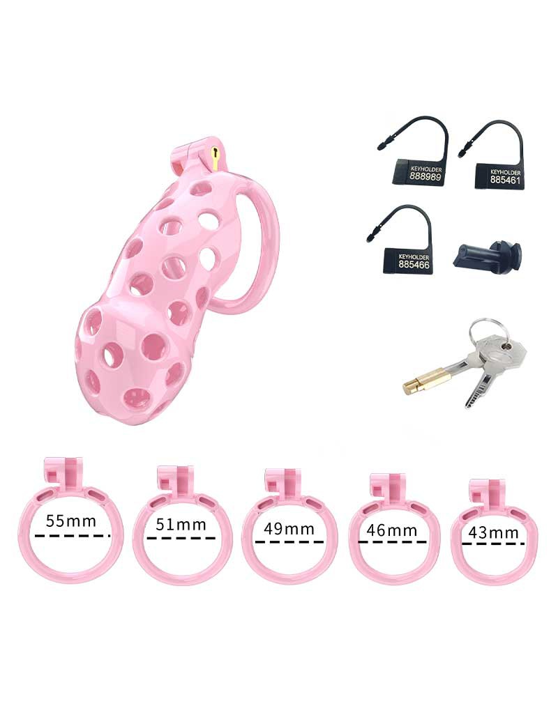 Rimba P-Cage - P-Cage PC03 - Peniskäfig Größe L - Rosa – Bild 7