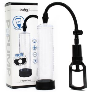 Rimba P-Pump - P-Pump PP01 - Penisvergrößerer mit manueller Pumpe - Schwarz