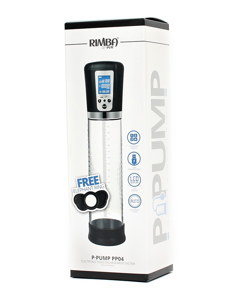 Rimba P-Pump - P-Pump PP04 - Wiederaufladbarer Penisvergrößerer - Schwarz – Bild 3