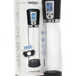 Rimba P-Pump - P-Pump PP04 - Wiederaufladbarer Penisvergrößerer - Schwarz