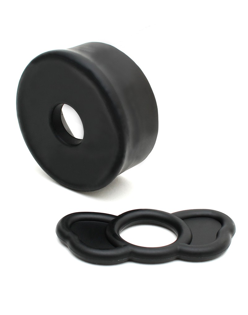 Rimba P-Pump – P-Pump-Ersatzset mit 2 Ringen – Schwarz