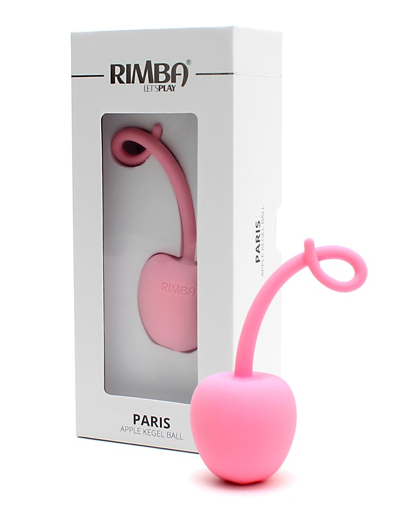 Rimba Toys – Paris – Kegelkugel in Apfelform – Hell-Rosa