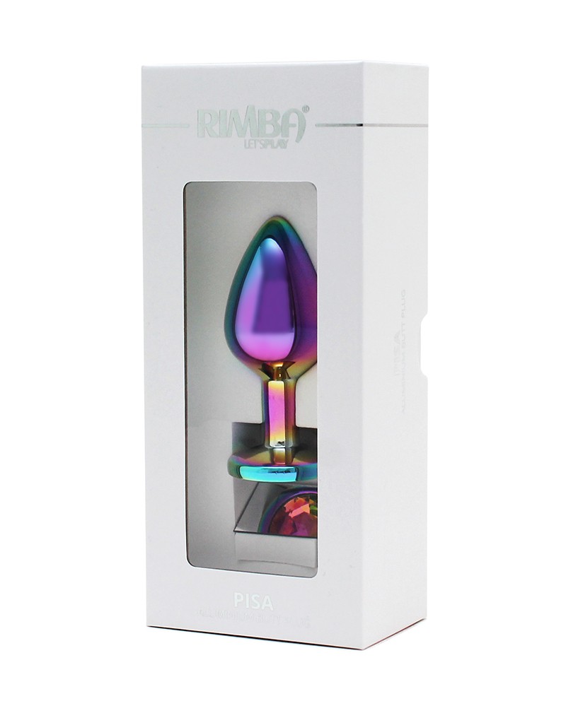 Rimba Toys – Pisa – Butt Plug – Rainbow