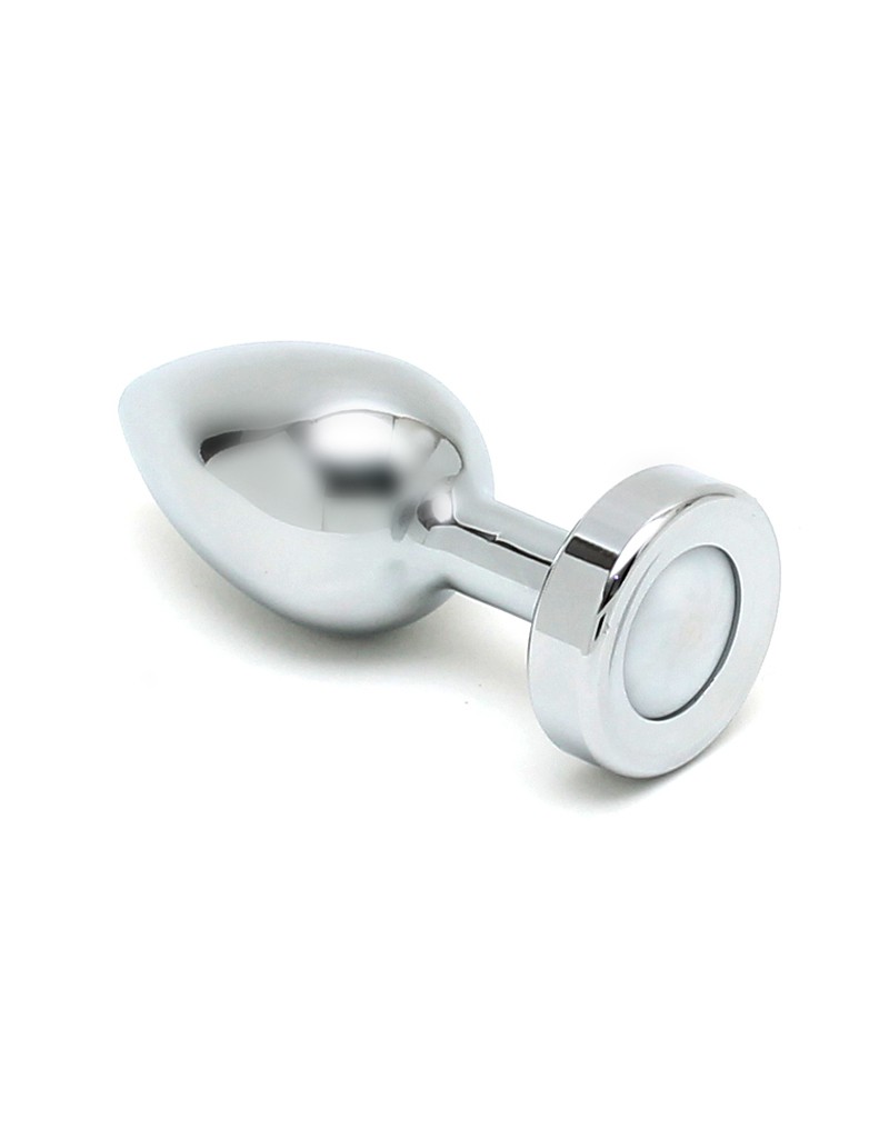 Rimba Toys - Pisa - Butt Plug mit LED Leuchten - Silber – Bild 4