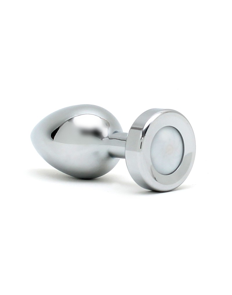 Rimba Toys - Pisa - Butt Plug mit LED Leuchten - Silber – Bild 3