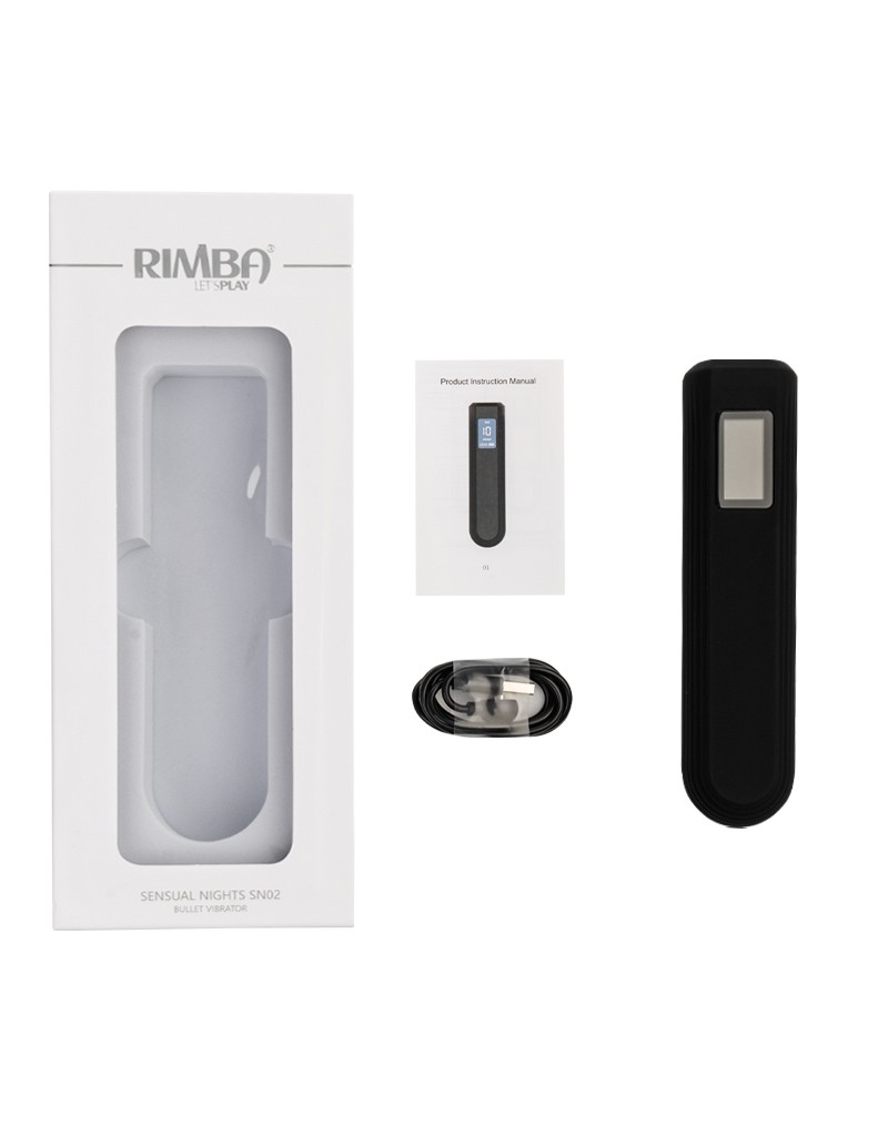 Rimba Toys - Sensual Nights SN02 - Bullet Vibrator - Schwarz – Bild 10