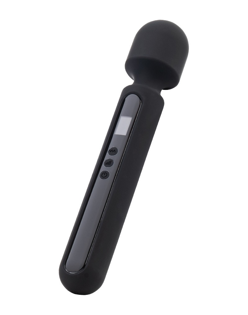 Rimba Toys - Sensual Nights SN05 - Großer Massagestab - Schwarz – Bild 4