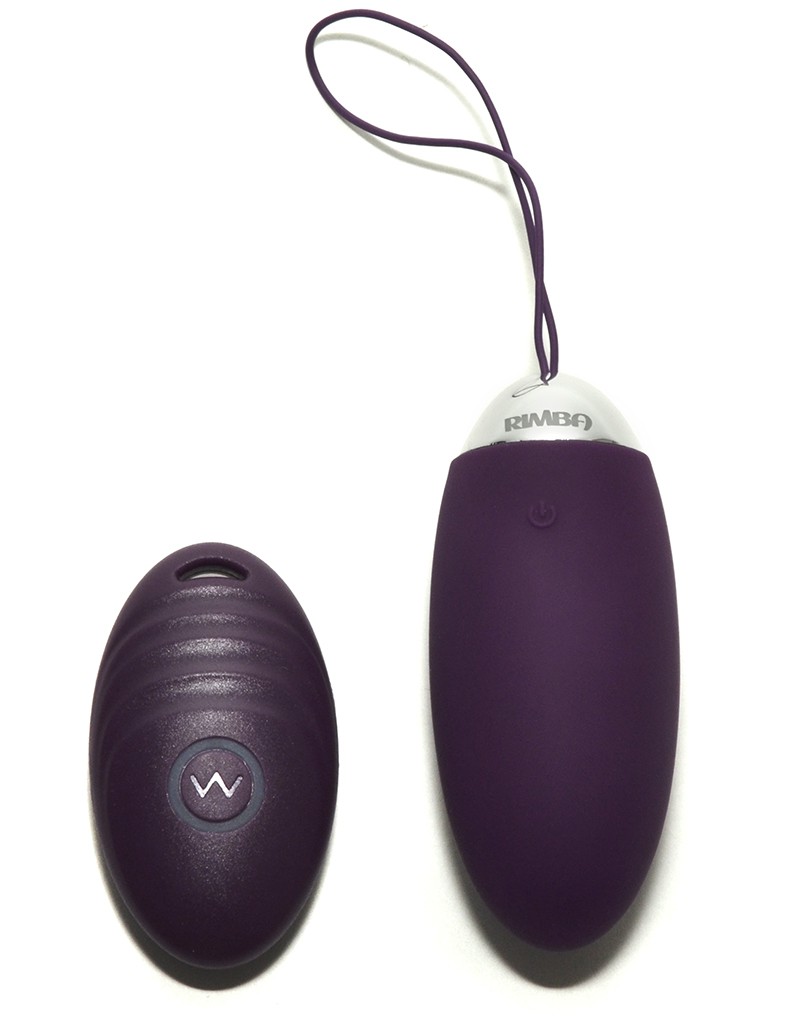 Rimba Toys - Venice - Eiervibrator mit Fernbedienung - Violett – Bild 3