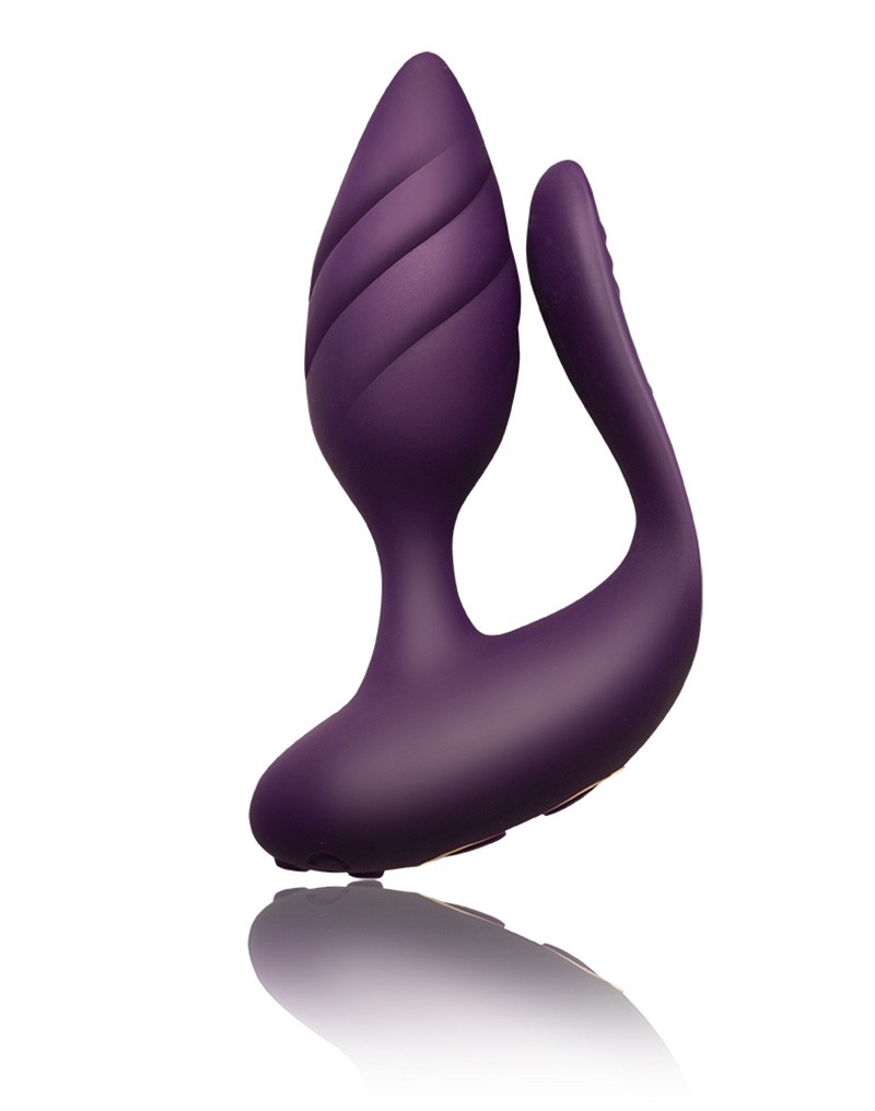 Rocks-Off - Cocktail - Paar Vibrator mit Fernbedienung - Violett – Bild 3