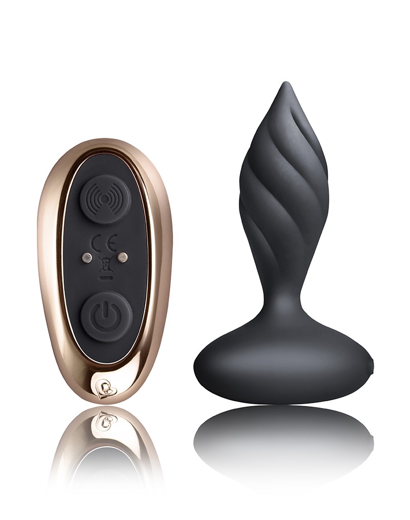 Rocks-Off - Petite Sensations Desire - Analvibrator mit Fernbedienung - Schwarz