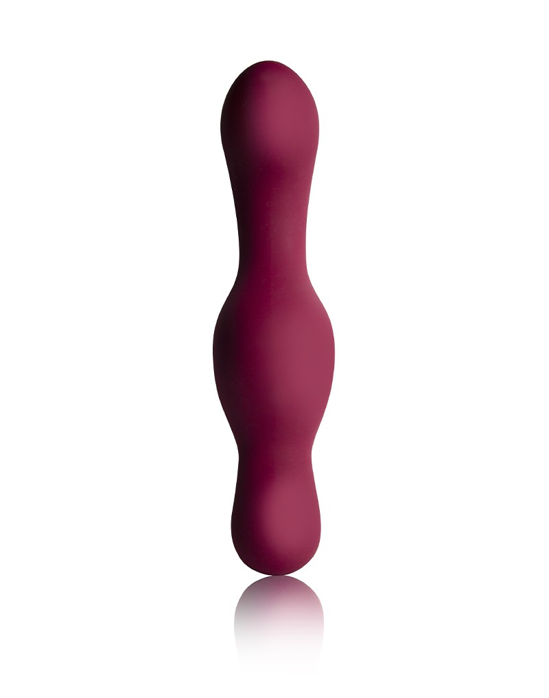 Rocks-Off - Ruby Glow Rosa - Sit-on Vibrator mit Fernbedienung- Rot – Bild 5